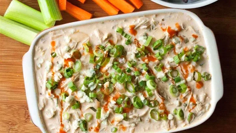 Slow-Cooker Buffalo Chicken Dip Food photo of Slow-Cooker Buffalo Chicken Dip