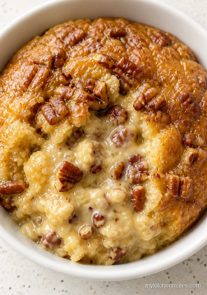 Slow Cooker Butter Pecan Spoon Cake