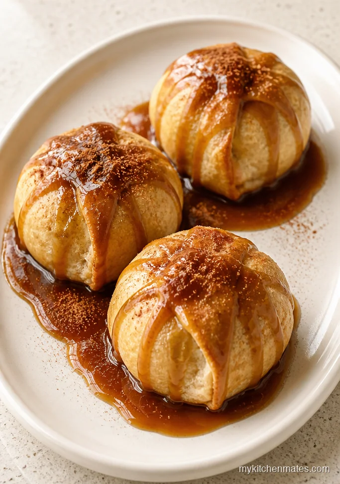 Slow Cooker Caramel Apple Dumplings