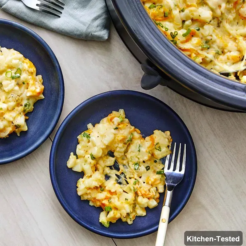 Slow-Cooker Cheesy Potatoes slow cooker cheesy potatoes