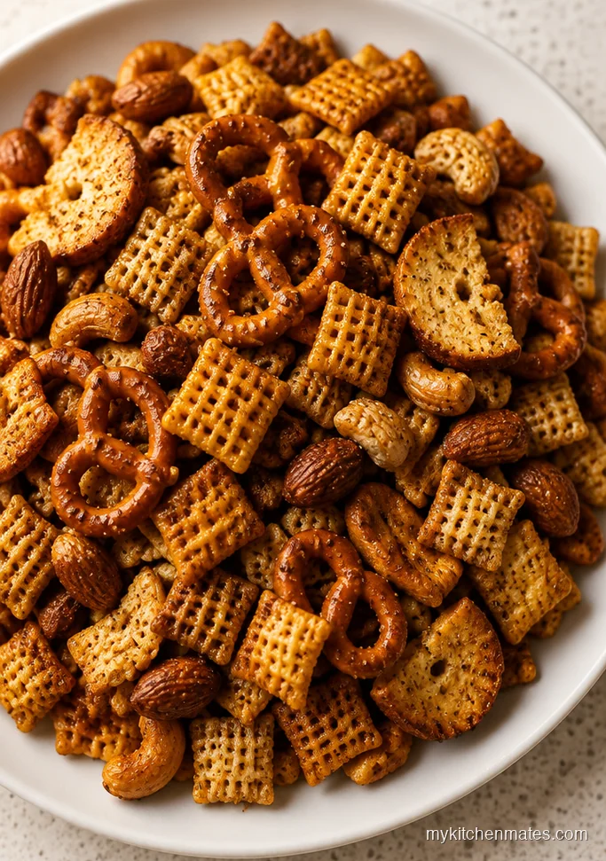 Slow Cooker Chex Mix
