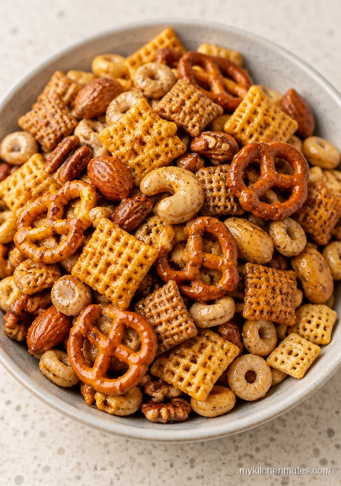 Slow Cooker Chex Mix