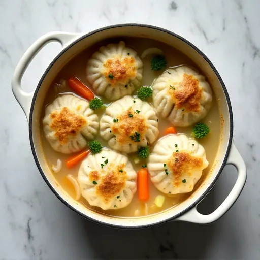 Slow Cooker Chicken and Herb Dumplings