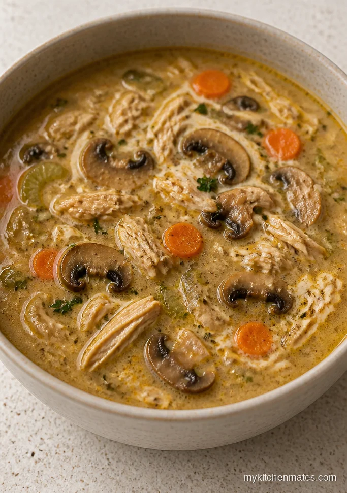 13 Chicken Mushroom Soup Recipes for Cozy Weeknights Slow Cooker Chicken Mushroom Soup