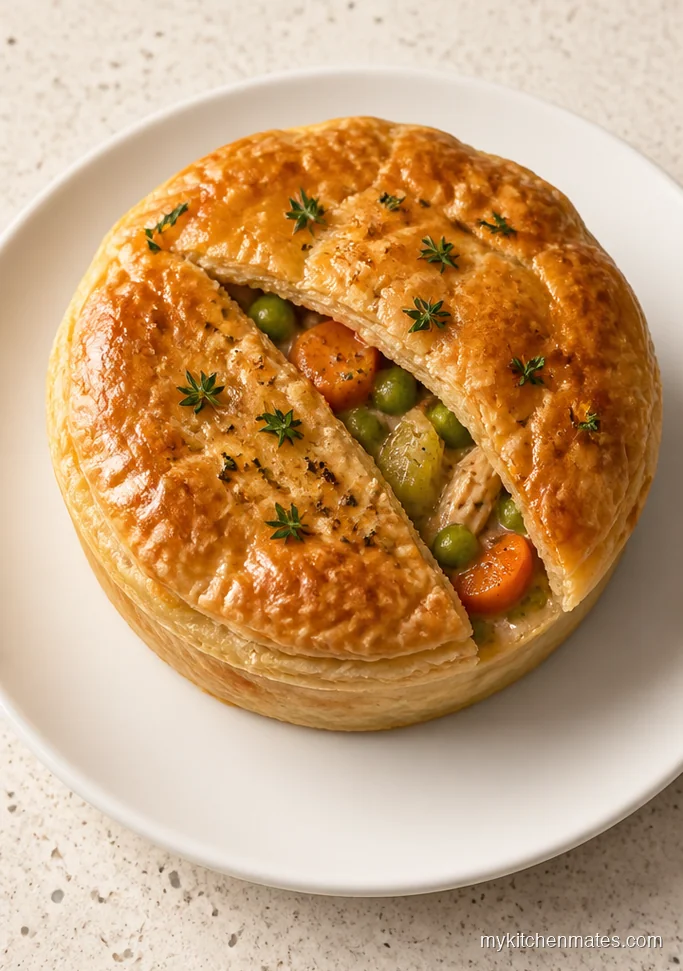 Slow Cooker Chicken Pot Pie