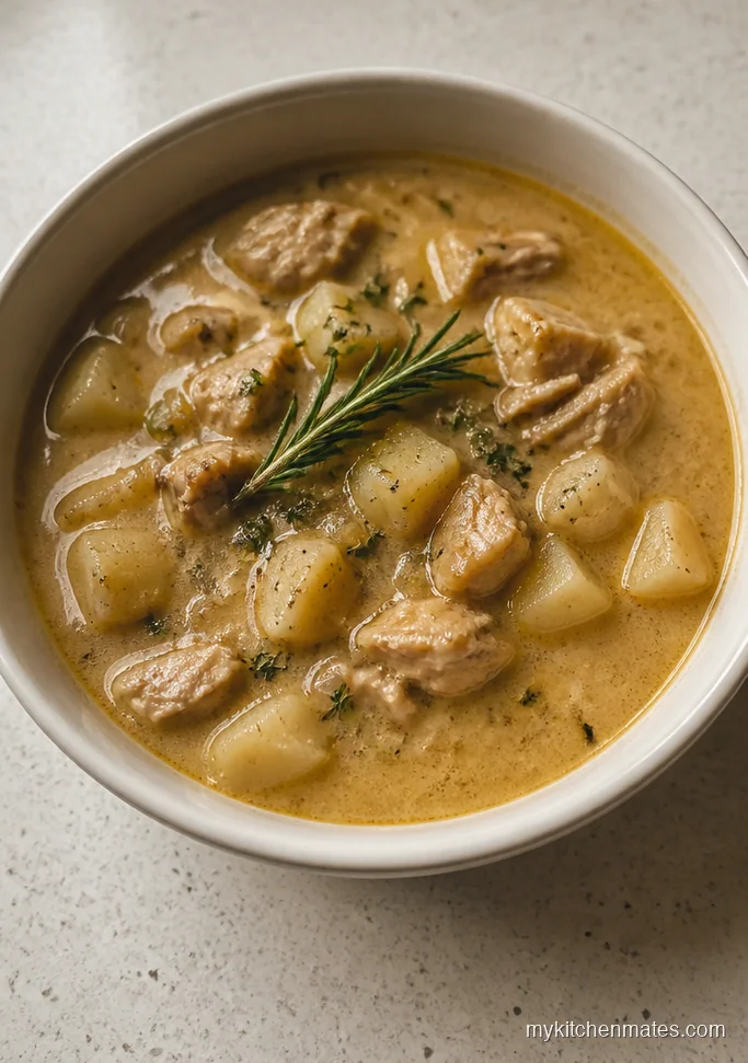 Slow Cooker Chicken Potato Soup