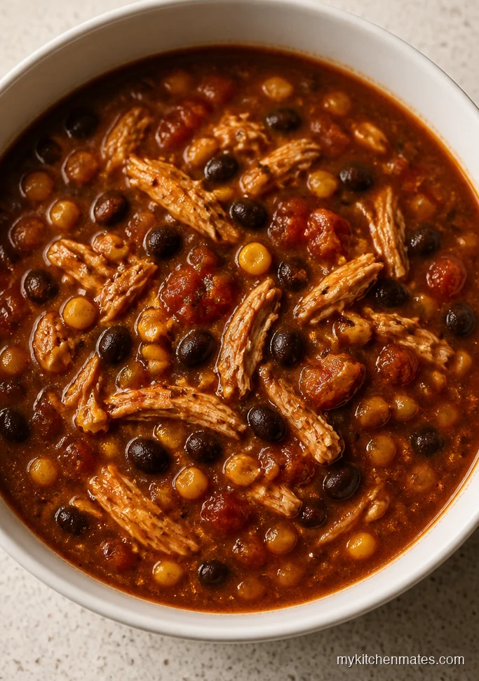 Slow Cooker Chicken Taco Soup