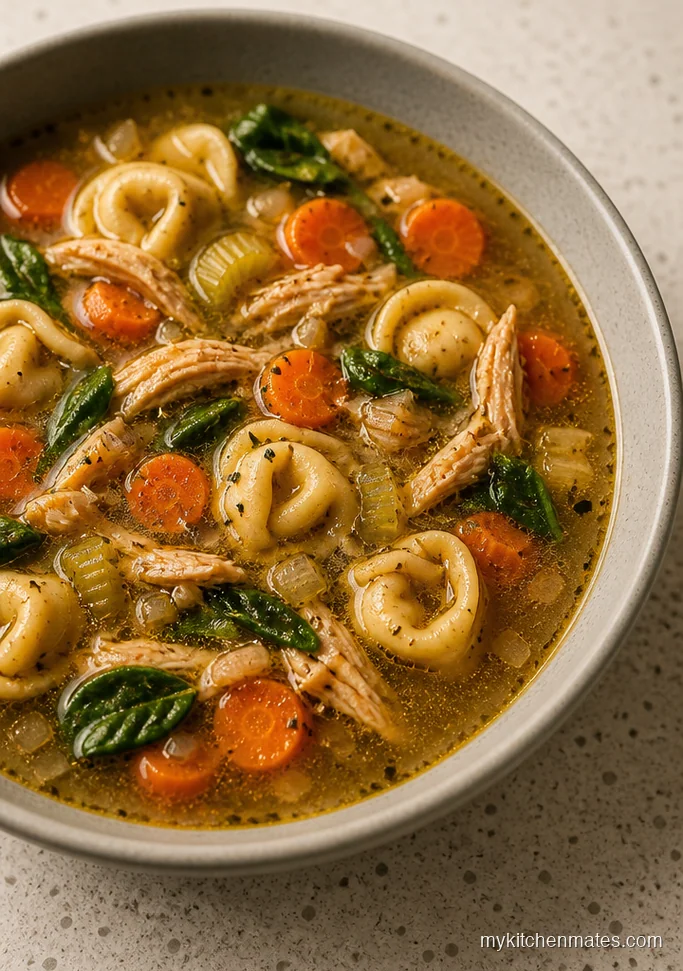 12 Chicken Tortellini Soup Recipes for Cozy One-Pot Dinners Slow Cooker Chicken Tortellini Soup