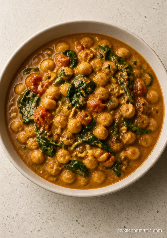 Slow Cooker Chickpea Coconut Curry