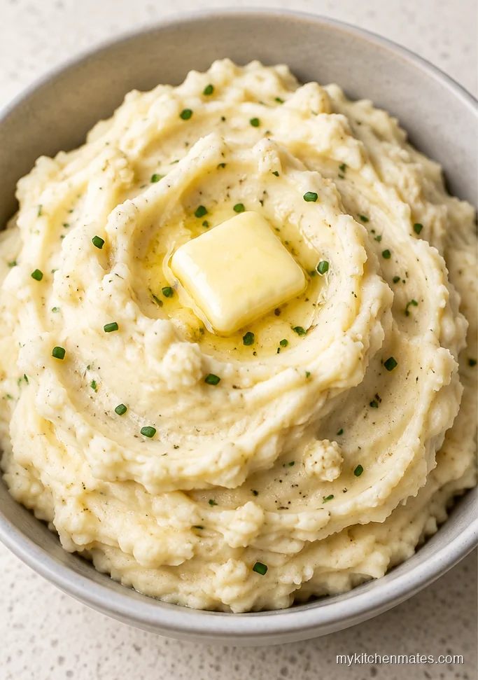 Slow Cooker Garlic Mashed Potatoes