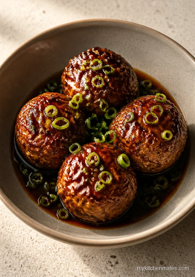 Slow Cooker Honey Garlic Meatballs