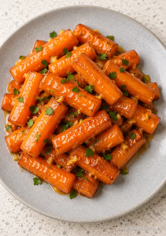 Slow Cooker Honey Glazed Carrots