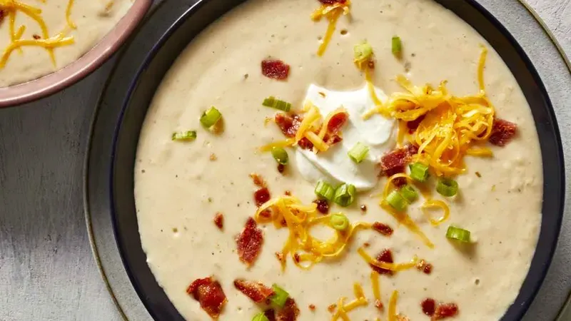 Slow-Cooker Potato Soup Food photo of Slow-Cooker Potato Soup