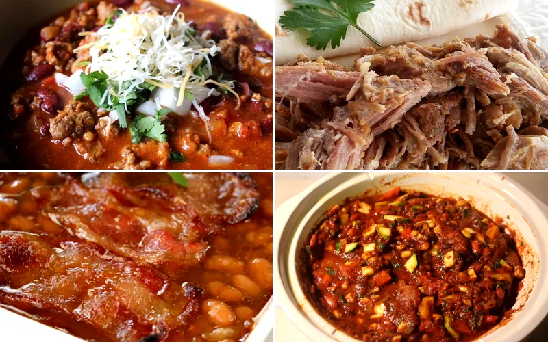 24 Crockpot Game Day Favorites for Your Next Tailgate slow cooker tailgate recipes featured