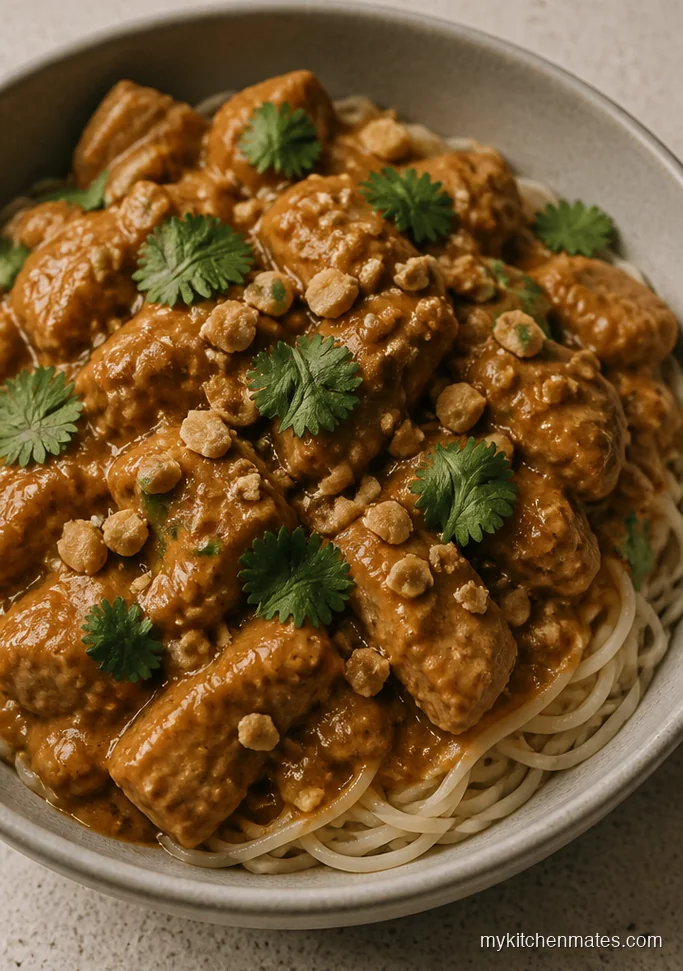12 Slow Cooker Asian Recipes for Cozy Weeknight Dinners Slow Cooker Thai Peanut Chicken