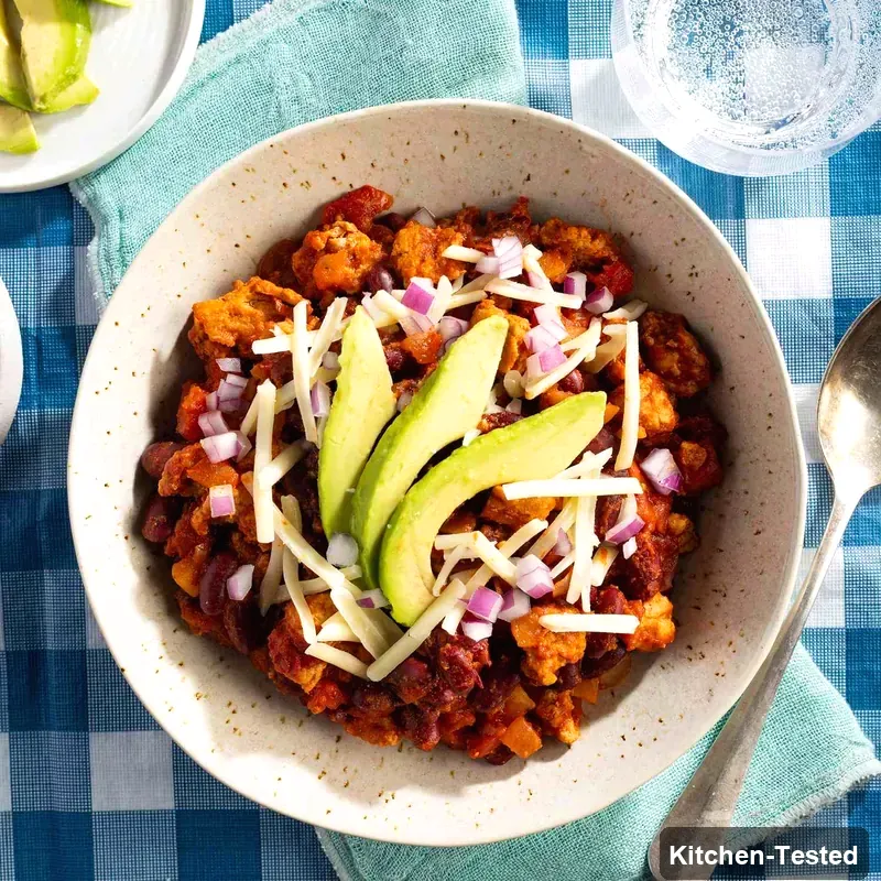 Slow-Cooker Turkey Chili slow cooker turkey chili