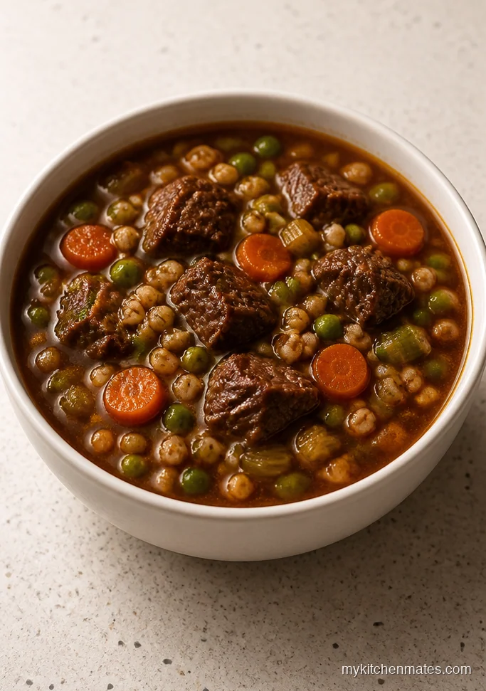 10 Fall Dutch Oven Recipes for Slow-Simmered Sundays Slow-Simmered Beef and Barley Soup