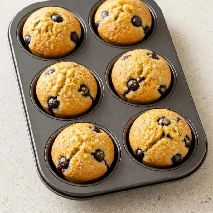 Small Batch Blueberry Muffins (Just 6 Muffins) Small Batch Blueberry Muffins