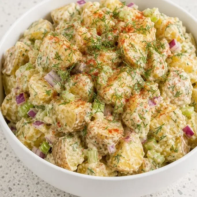 Creamy Smoked Potato Salad Smoked Potato Salad
