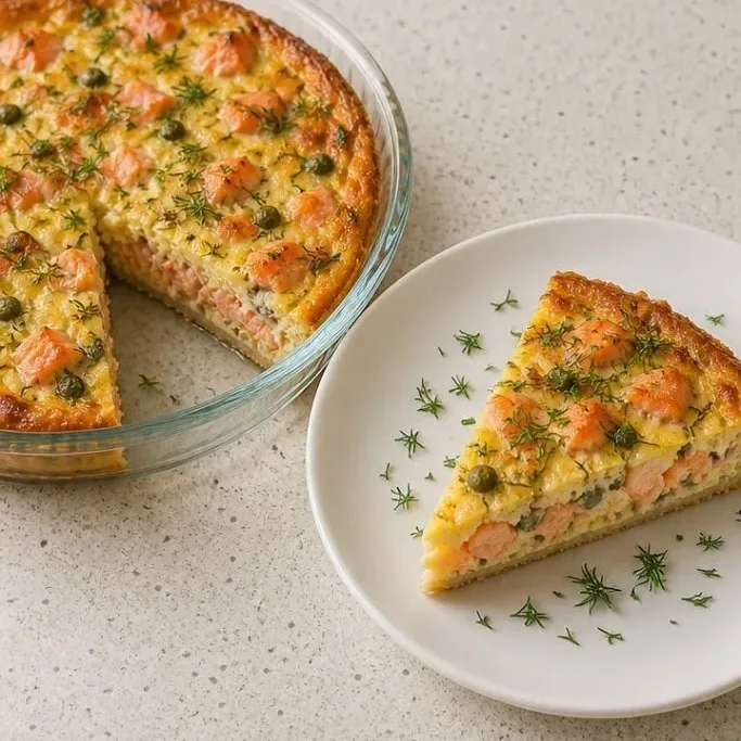 Smoked Salmon Quiche