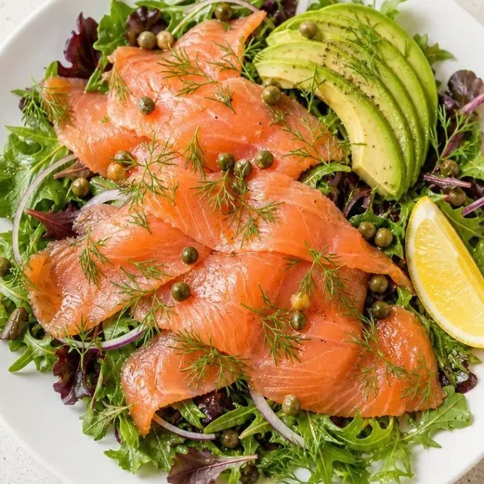 Smoked Salmon Salad