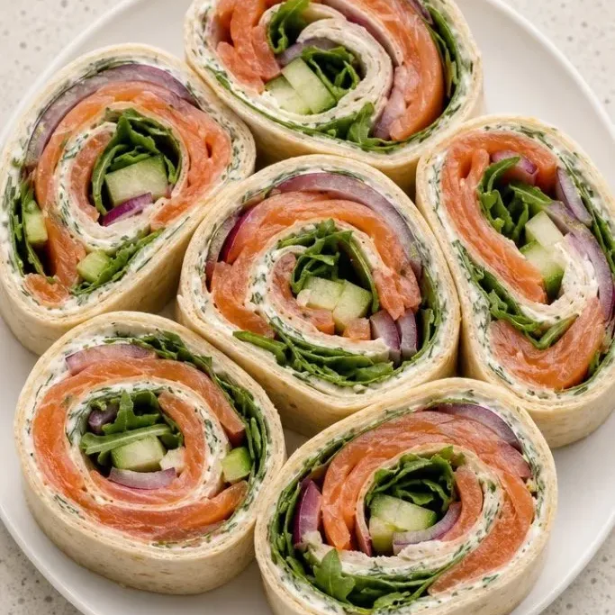 Smoked Salmon Wrap