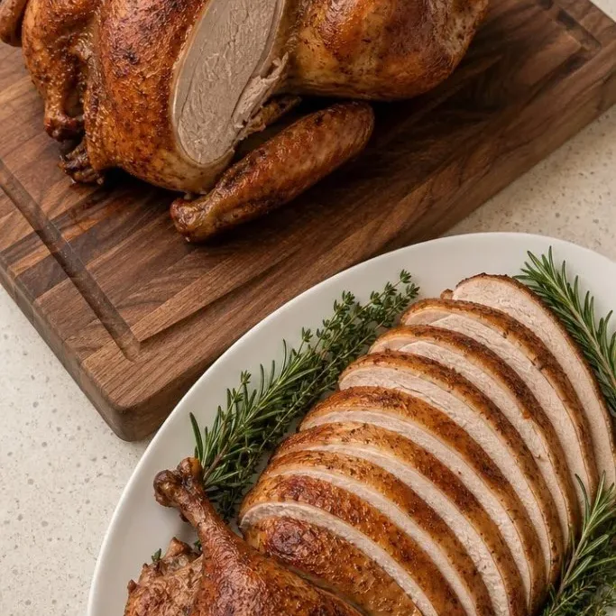 Juicy Smoked Whole Turkey (Pellet Grill Method) Smoked Whole Turkey
