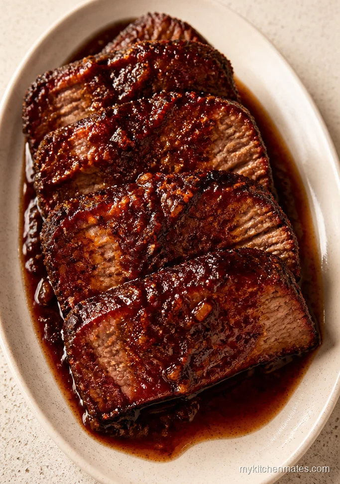 Smoky BBQ Slow Cooker Brisket