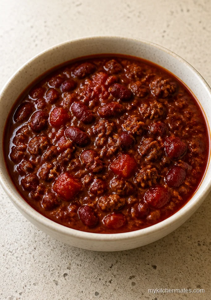 Smoky Beef and Bean Chili