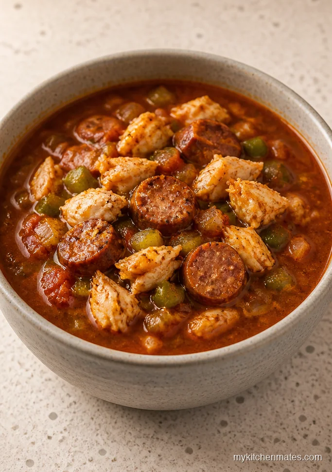 Smoky Cajun Crab Soup