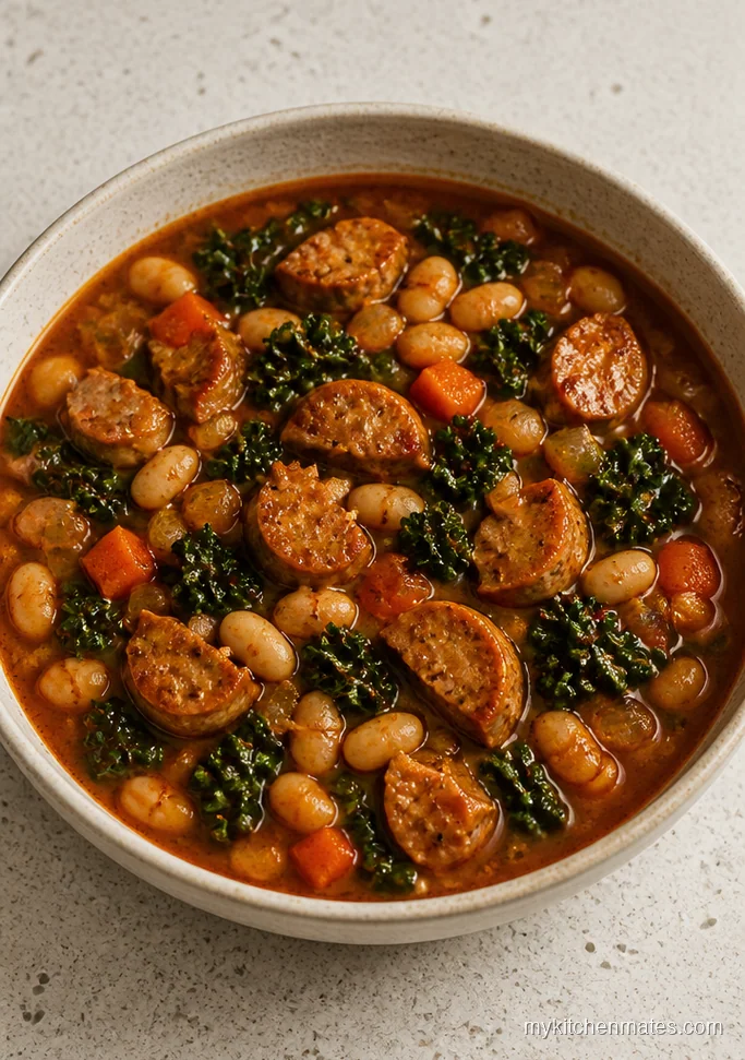 10 Fall Dutch Oven Recipes for Slow-Simmered Sundays Smoky Chicken Sausage and White Bean Stew