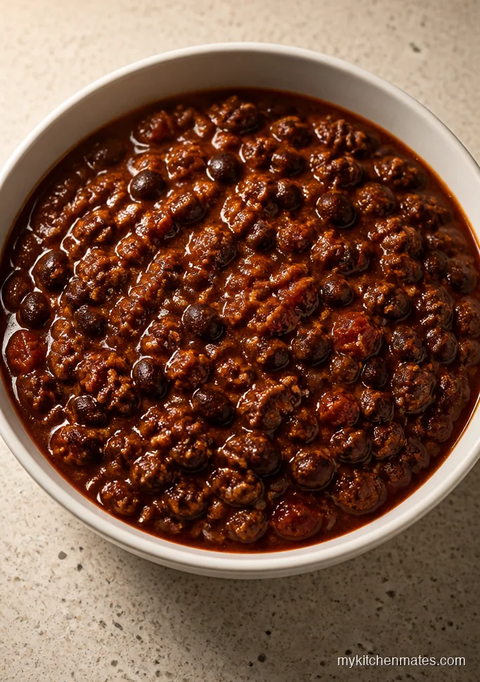 Smoky Chipotle Beef and Black Bean Chili