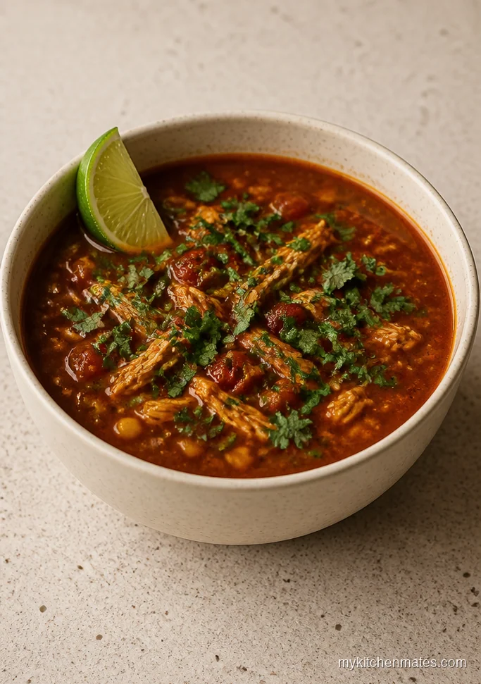 Smoky Chipotle Chicken Soup