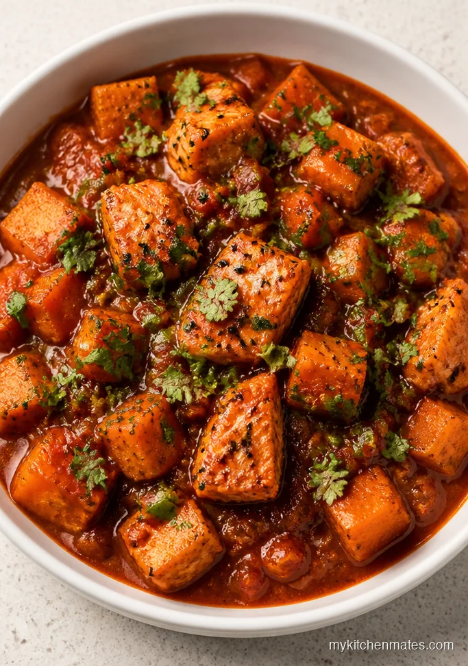 Smoky Chipotle Salmon Sweet Potato Skillet