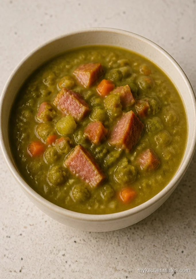 11 Dutch Oven Soup Recipes for Slow-Simmered Weeknight Meals Smoky Split Pea Soup with Smoked Turkey