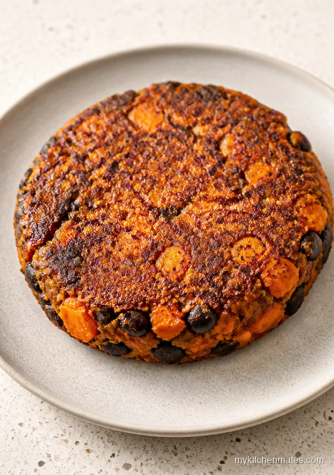 Smoky Sweet Potato Black Bean Burgers