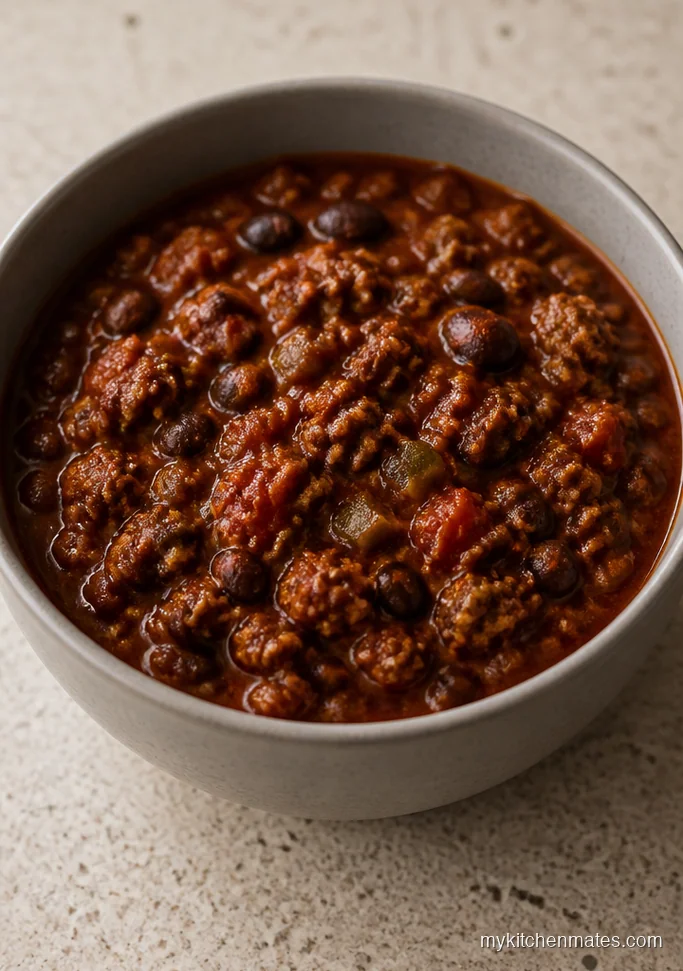 Smoky Turkey and Black Bean Chili