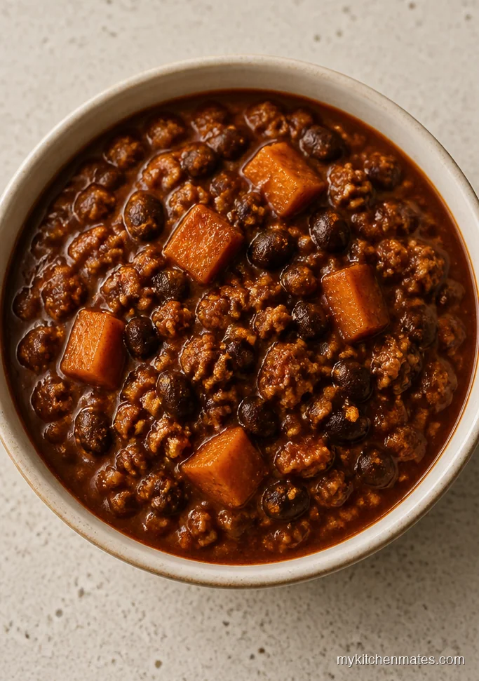 Smoky Turkey and Sweet Potato Chili