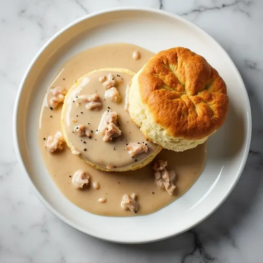 Smoky Turkey Breakfast Gravy