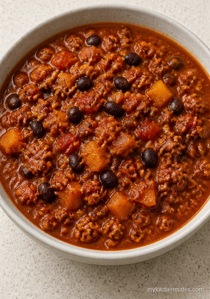 Smoky Turkey Pumpkin Chili