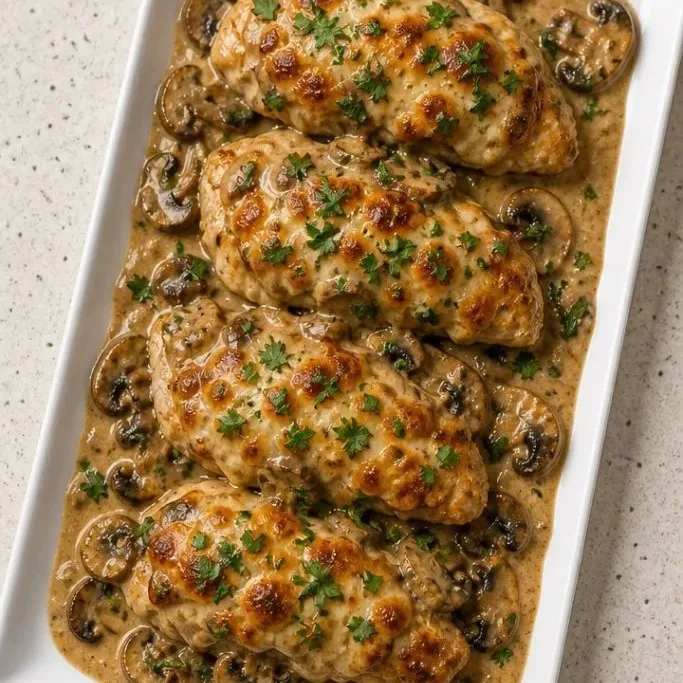 Smothered Baked Chicken