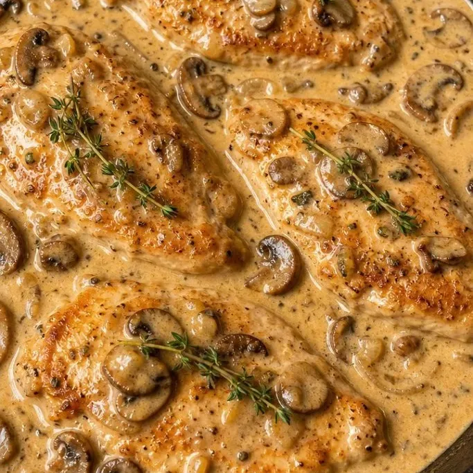 Smothered Chicken Breast