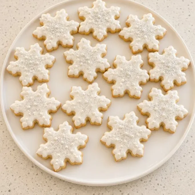 Snowflake Sugar Cookies