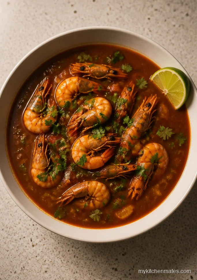 Sopa de Camaron al Chipotle