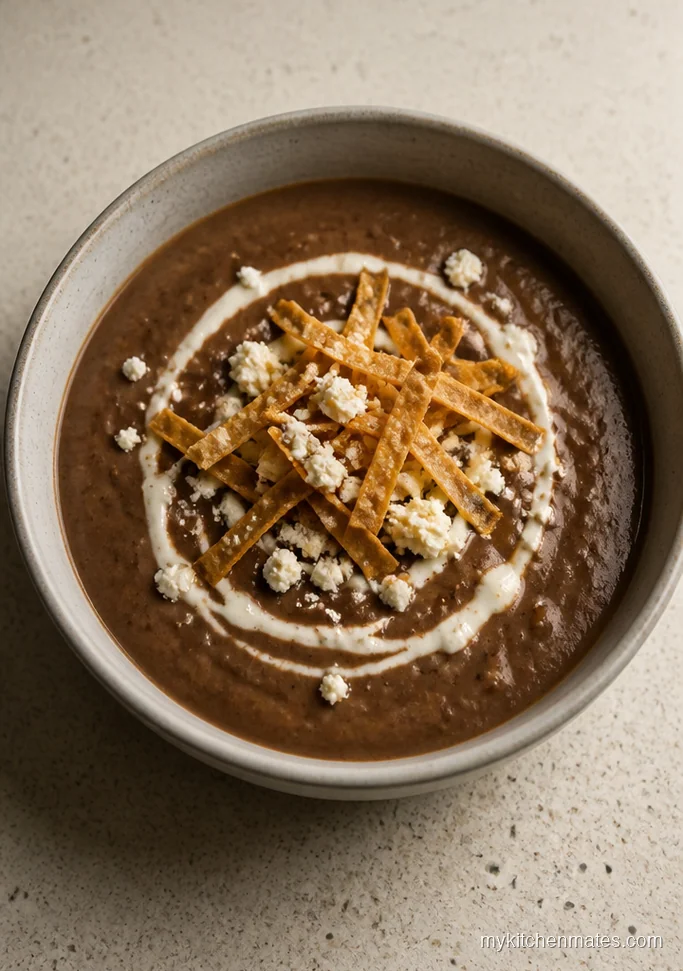 Sopa Tarasca de Frijol