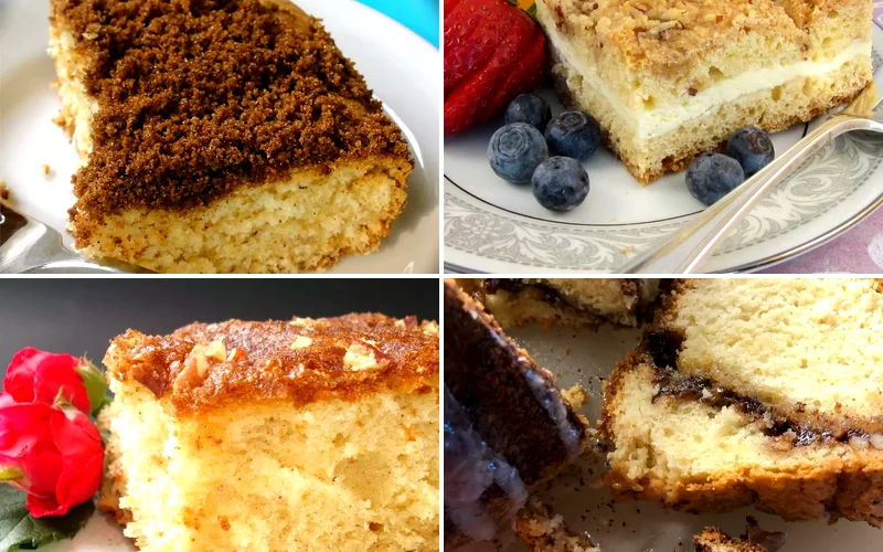 11 Tangy Sour Cream Coffee Cake Recipes For Every Event sour cream coffee cake recipes featured