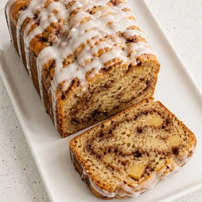 Sourdough Apple Fritter Bread