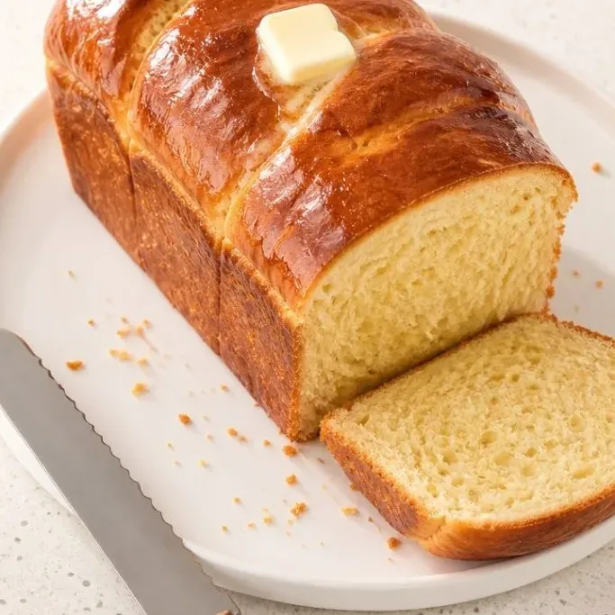 Sourdough Brioche Bread