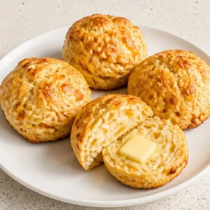 Quick & Flaky Sourdough Cheddar Biscuits Sourdough Cheddar Biscuits