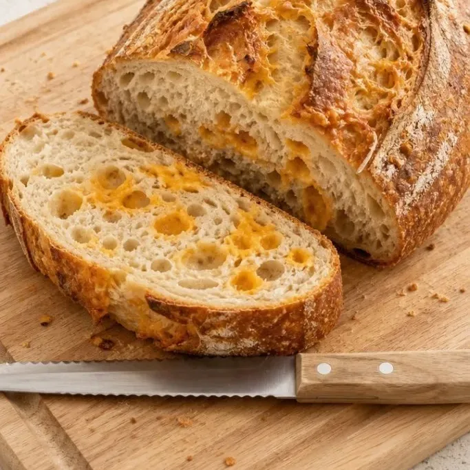 Extra-Sharp Sourdough Cheese Bread Sourdough Cheese Bread